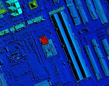 Restoration of the geographic information system raster data layer by company BTC