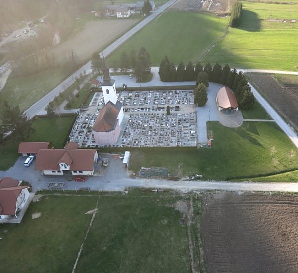 Posodobitev ortofoto načrtov pokopališč v občini Kozje